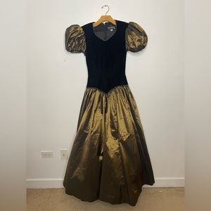 Patricia Rhodes Couture Velvet Gown